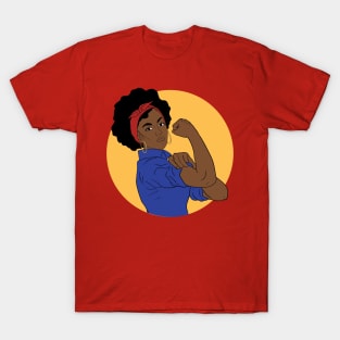 Blak woman too strong T-Shirt